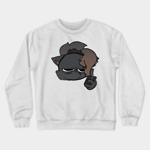 Cursed oblivion #1 Crewneck Sweatshirt by Kittyarcade75